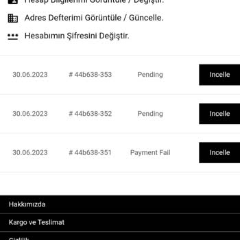 Guess Çanta Kargo Gelmedi İadem Yapılmadı