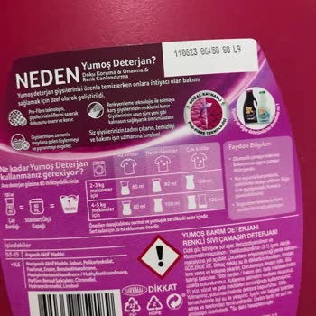 Yumoş Sıvı Deterjanın Eskisi Gibi Olmamasından Şikayetçiyim