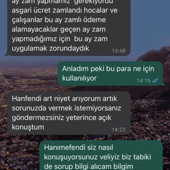 Gençlik ve Spor Bakanlığı Sekreterin Üslubu Ve Davranışları Hakkında Şikayet