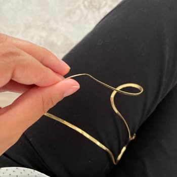 Altınbaş Mücevherat İtalyan Zincirim Kıvrıldı Kırılmak Üzere