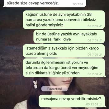 Kremlin.outlet1 (Instagram) Değişim Yaptılar Farklı Ürün Gönderdiler Şimdi Geri Almıyorlar