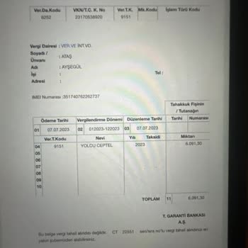 Gelir İdaresi Başkanlığı Harç Ödediğim Halde Ödenmedi Gözüküyor