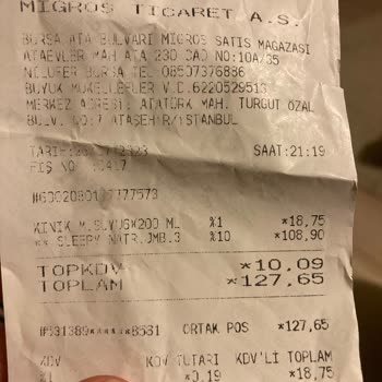 Mm Migros Ataevler Kartımdan İki Kere Para Çekti