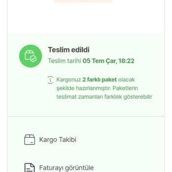 Hepsiburada Teslim Edilmiş Yazan Ama Teslim Edilmeyen Ürün