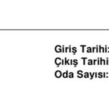 La Lucci Fethiye Rezervasyon Yaptırdıktan Sonra Odamızı Başkasına Satması