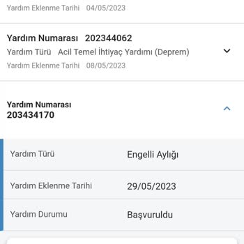 Aile ve Sosyal Hizmetler Bakanlığı Sonuçlanmayan Yardım Başvuruları