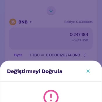 Pancakeswap Dönüştürme Hatası İlgili Kimse Yok