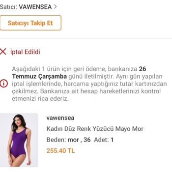 Trendyol Para İadesi İle İlgili Sorunsal