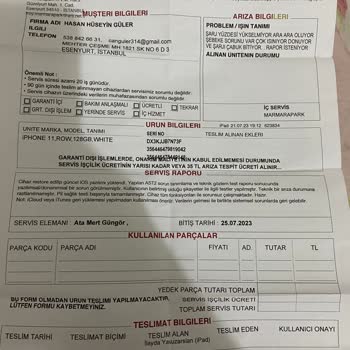 Teknosa Arızalı Ürünüm Hakkında
