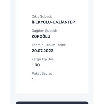 Aras Kargo Uzun Zamandır Çıkış Şubesinde Bekletilen Kargo