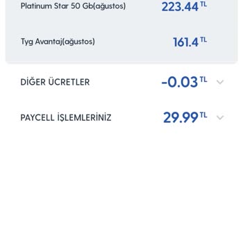 Turkcell Fatura Tyg Yansıtılması