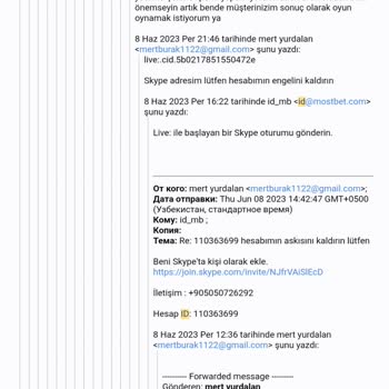 Mostbet 2 Aydır Hesabımı Açmıyor