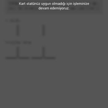 Garanti BBVA Kart Şifresi Almak İstiyorum Ama Kart Statü Sorunu Oluştu