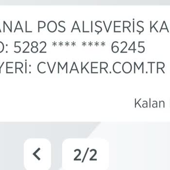 CV Marker Uygulamasından Yanlış Ücretlendirme
