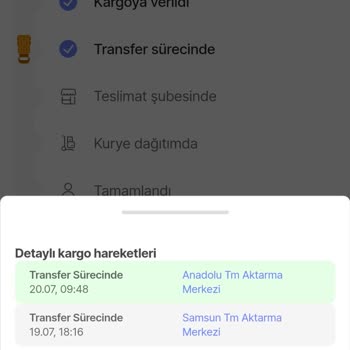 Hepsiburada Anadolu TM Aktarma Merkezi