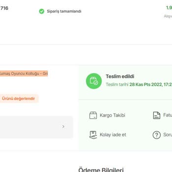 Ofisel Kalitesiz Oyuncu Koltuğu