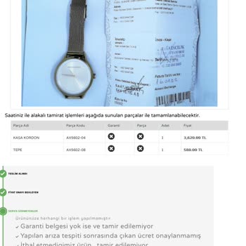 Saat & Saat Garanti Sürem Devam Ederken Rengi Atan Rose Gold Saatime Fahiş Bir Fiyat Çıkartıldı