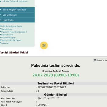 UPS Türkiye Teslim Tarihi 3 Gün Geçti Ve Hala Gelmedi