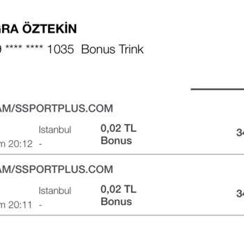 Ssport Kredi Kartımdan 2 Defa Çekim Yapmış?!