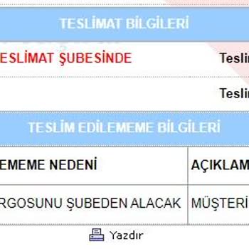 Aras Kargo Siparişleri Dağıtıma Çıkarmayıp Şubede Bekletiyor