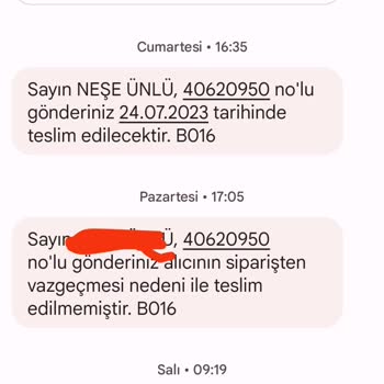 Kolay Gelsin Kargo İade Kandırılmış Olabilirim