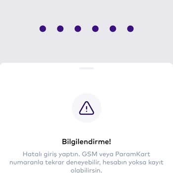 Param Hesabımın Bloke Edilmesi