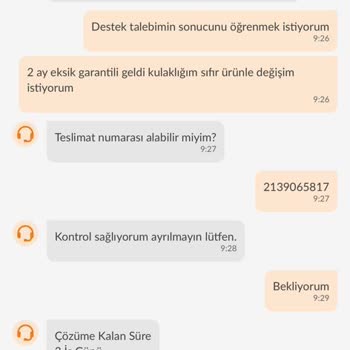 Media Markt Trendyol Mağazasından Aldığım Airpods Magsafe Kulaklıkta Sorun Yaşıyorum