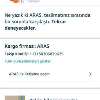 Aras Kargo Ürün Teslim Etmiyor