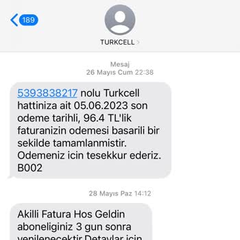 Turkcell Haksız Fatura Aşımı