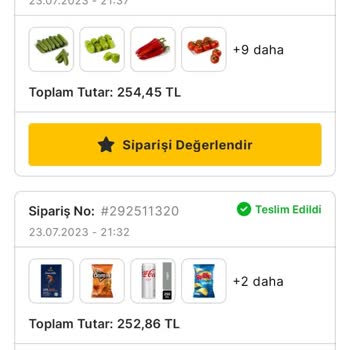 Migros Hemen Ve Sanal Marketten Gönderilen Sebze Meyvelerin Kalitesi