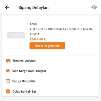 Altus Klima Montaj Problemi