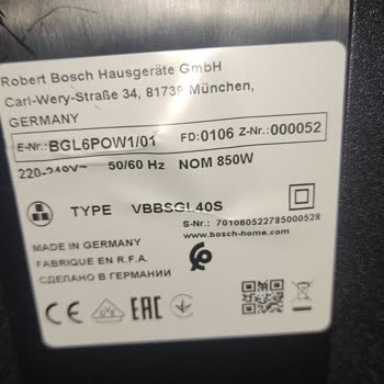 Bosch Süpürge Sorunları