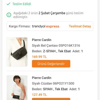 Trendyol-Pierre Cardin Cüzdanı Garantiye Göndermek İstiyorum.