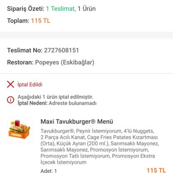 Trendyol Siparişim Bana Ulaştırılmaması Ve Para İadesinin Olmaması