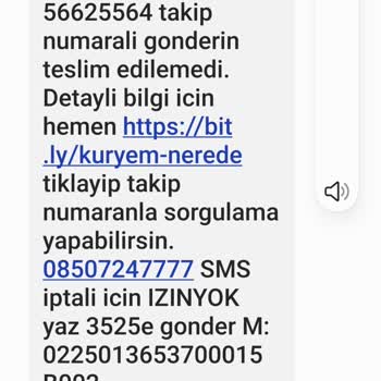 Kuryenet Kargo Elime Ulaşmadığı