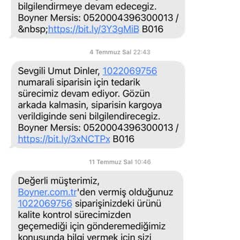 Boyner Sipariş İptal Edip Fiyat Yükseltiyor, Müşteri Yanıltıyor!