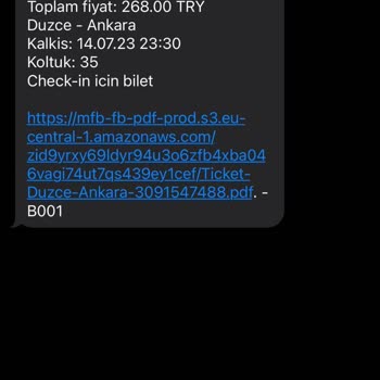Geç Gelen Kamil Koç Otobüsü Bilet İade Talebi