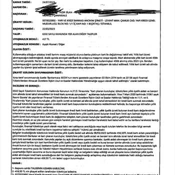 Mahkemenin Nin Kararını Takmayan Yapı Kredi Bankası