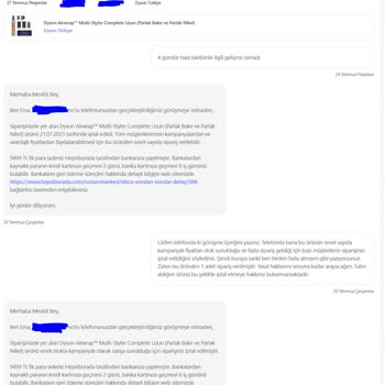 Hepsiburada'nın Düzenli Olarak Keyfi Sipariş İptal Etmesi
