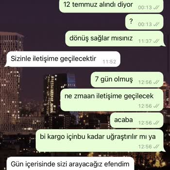Zincirwear Ürünlerim Elime Ulaşmadı