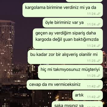 Zincirwear Ürünlerim Elime Ulaşmadı