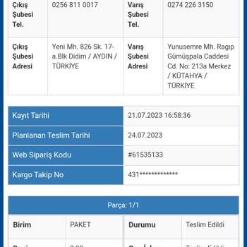 Gardırop Ürün Onayı Vermemesi