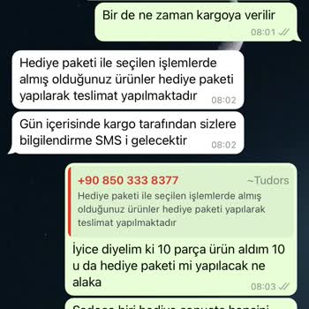 Tudors Gömlek Kargo Verildi Denilen Ama Verilmeyen Kargo