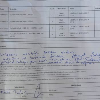 Yataş Ürünümün Teslim Edilmemesi