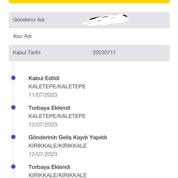 PTT Kargo Sorumsuzluğu Yüzünden Mağduriyetim