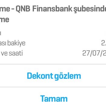 QNB Finansbank Gişe Görevlisi Yüzünden Zaman Kaybı!