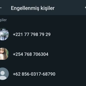 WhatsApp +254 768 706304 Gibi Numaralardan Saçma Sesli Aramalar