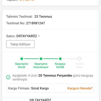 Trabzon Akçaabat Sürat Kargo Sorumsuzluğu