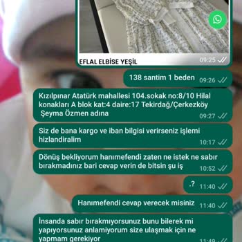 Şehri Moda Butik İnternet Alışverişinde Defolu Ürünle Kaldım