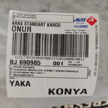 Aras Kargo Kargomu Kaybetti, Telefonları Açmıyor